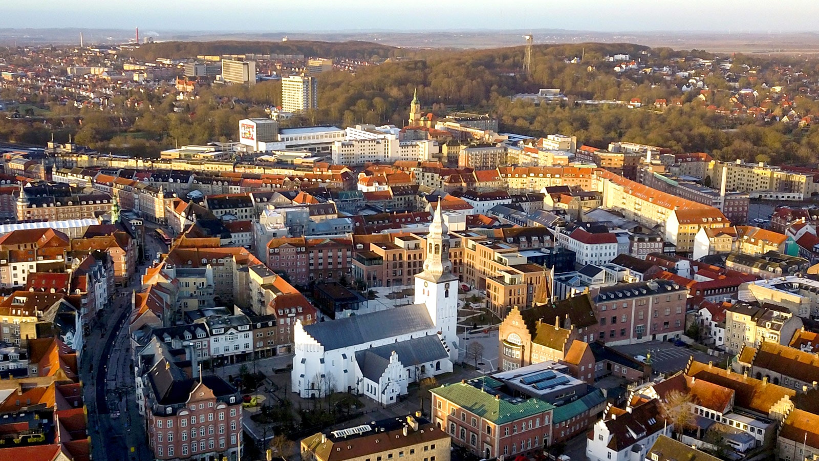 Aalborg fra oven