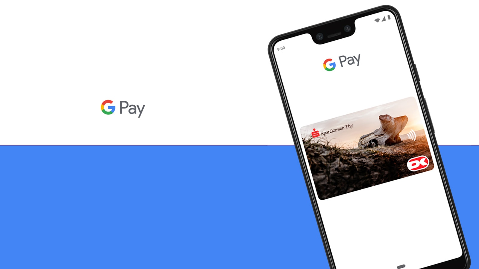 Mobil med Google Pay