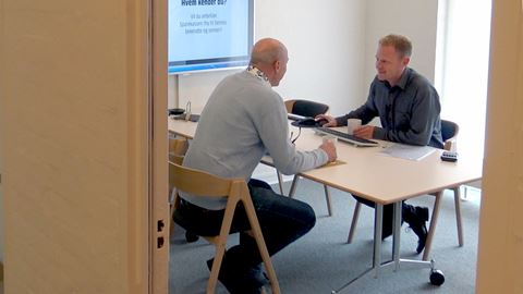 Rådgivningsmøde i Sparekassen Thy