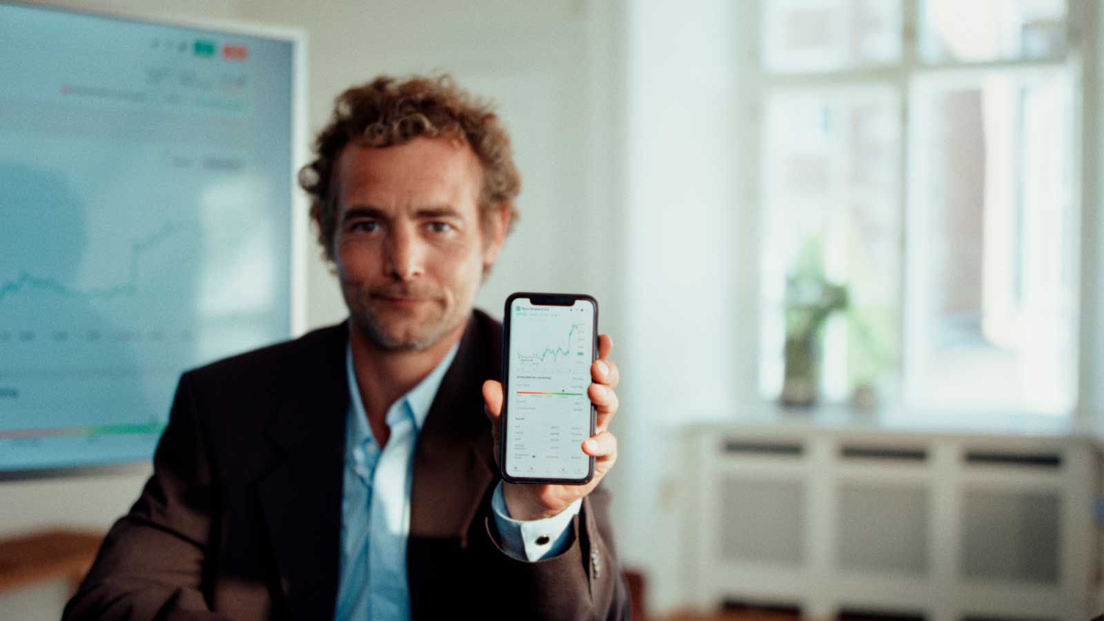 Rådgiver med investeringsapp