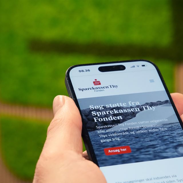 Sparekassen Thy Fonden mobil