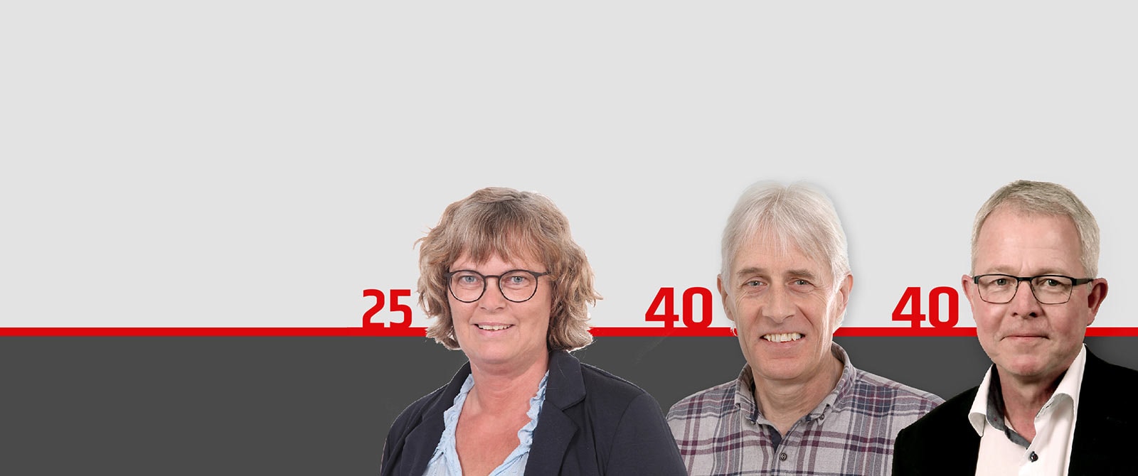 Jubilarer i Sparekassen Thy