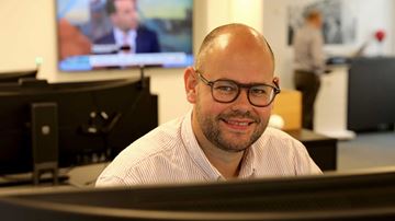 Jes Nilsson, formuerådgiver i Sparekassen Thy