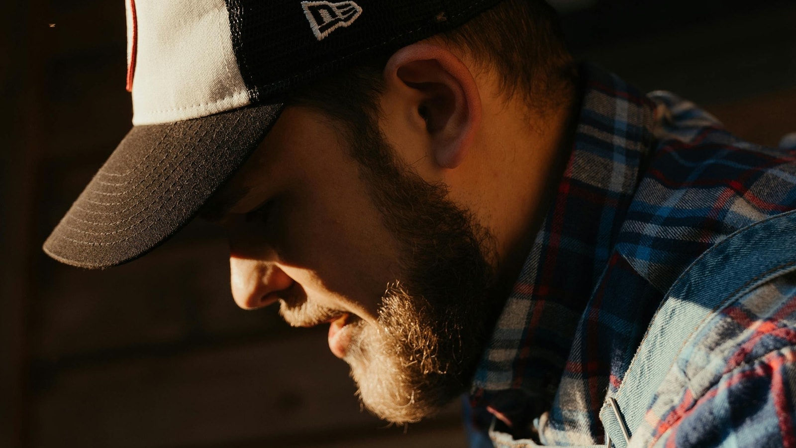 Close-up af landmand